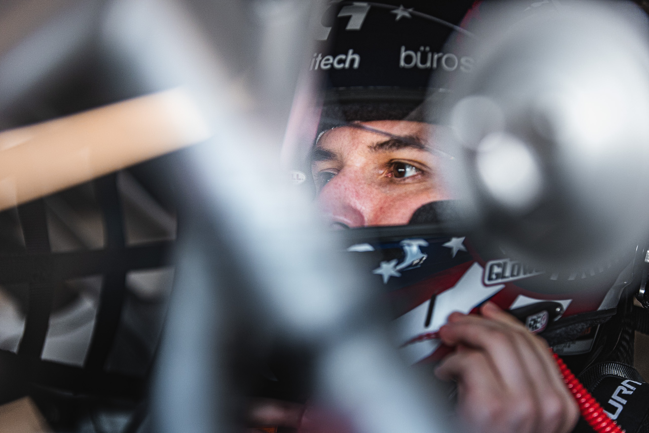 Motorsport driver portrait by TXO Media
